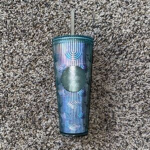 Starbucks Blue Iridescent Tumbler